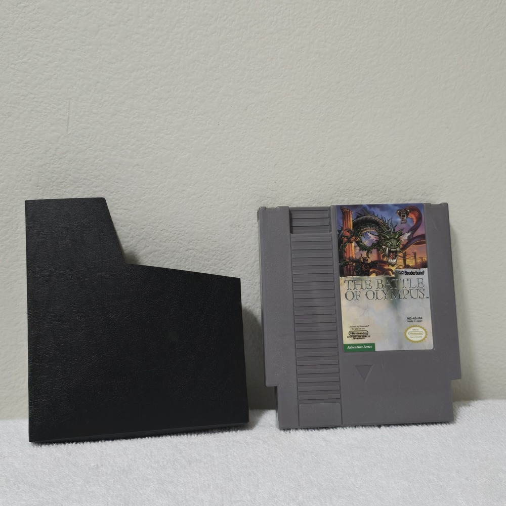 VTG The Battle of Olympus Nintendo Game Tested and Working